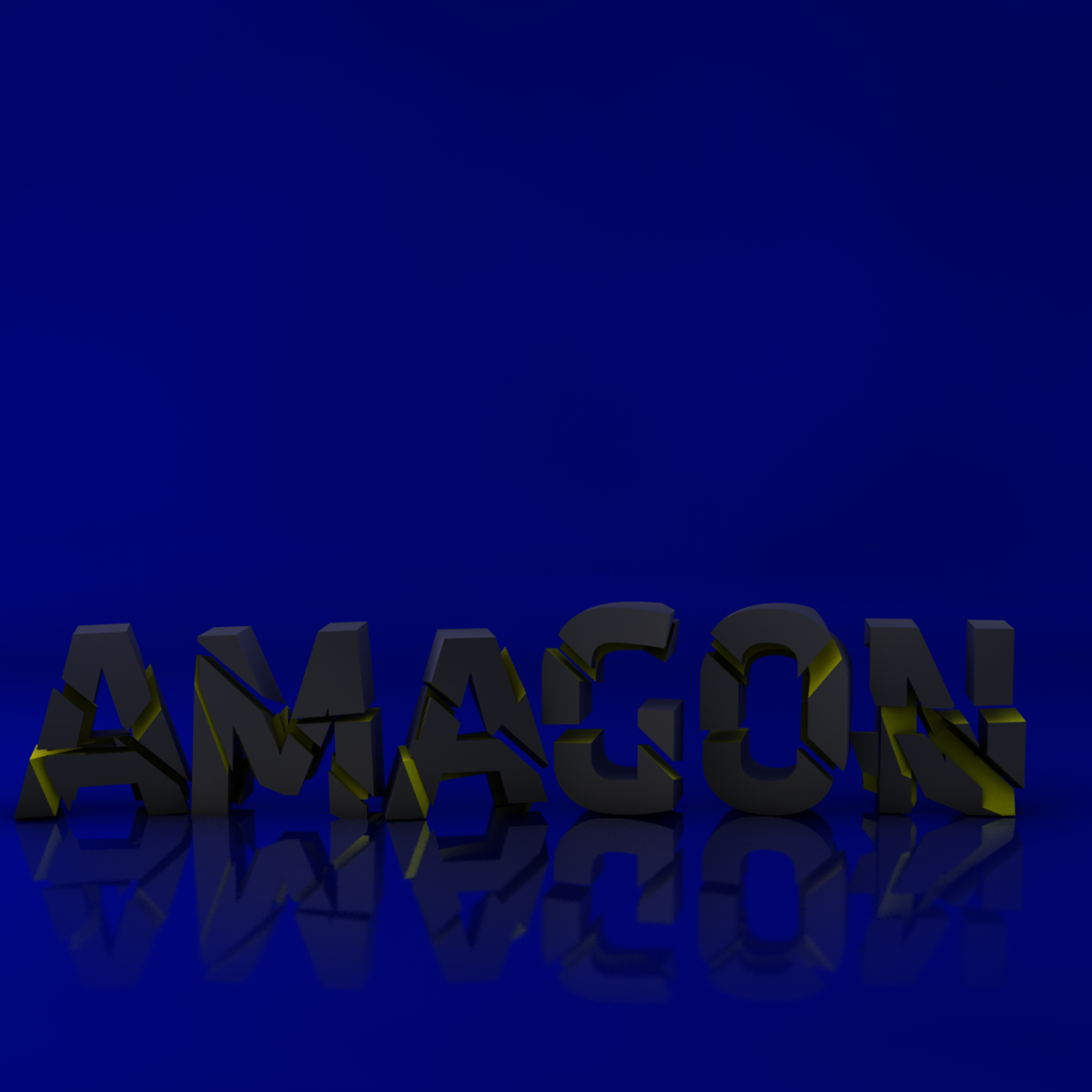 Черные буквы на голубом фоне