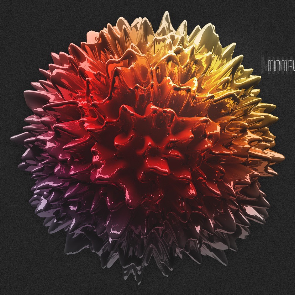 Шар из ферромагнитной жидкости