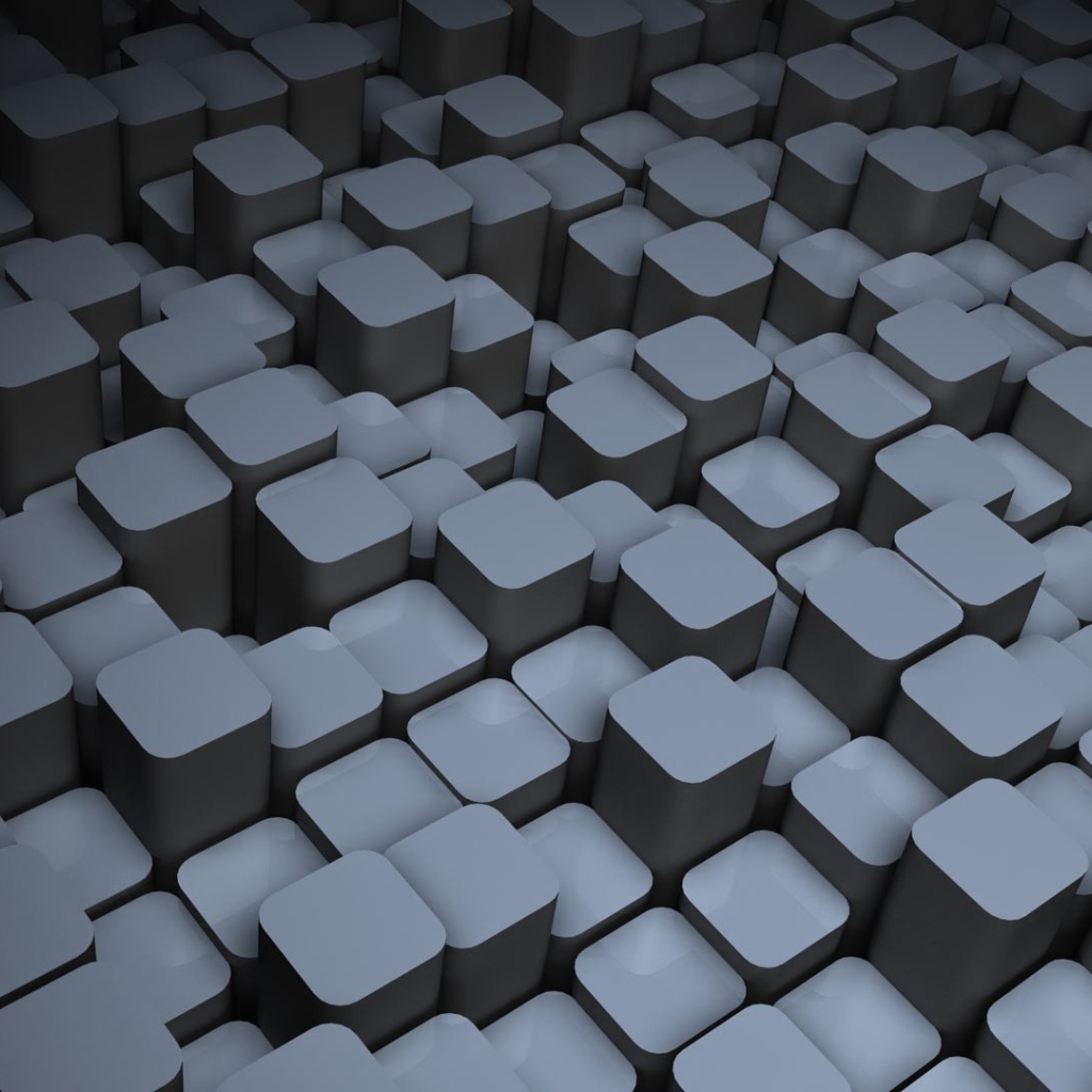 Кубы с округленными краями