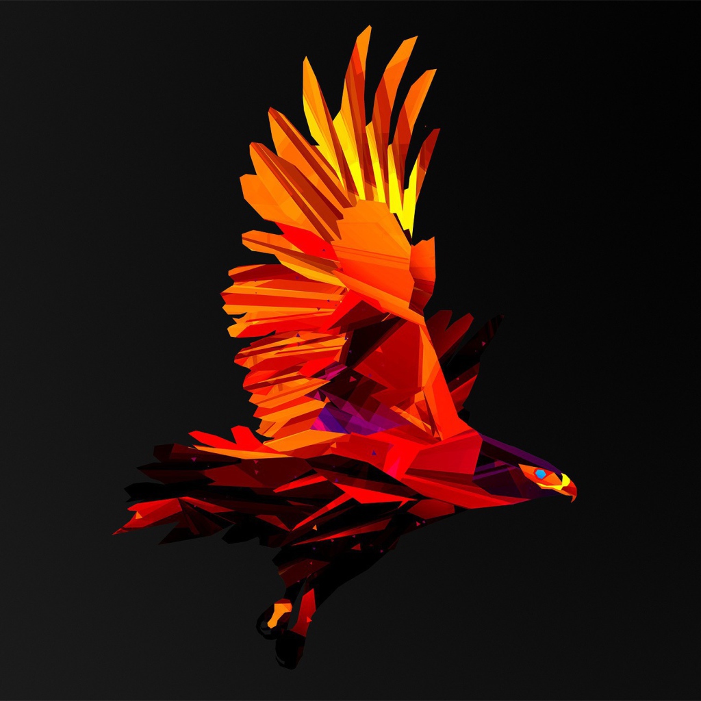 Орел, 3-Д графика