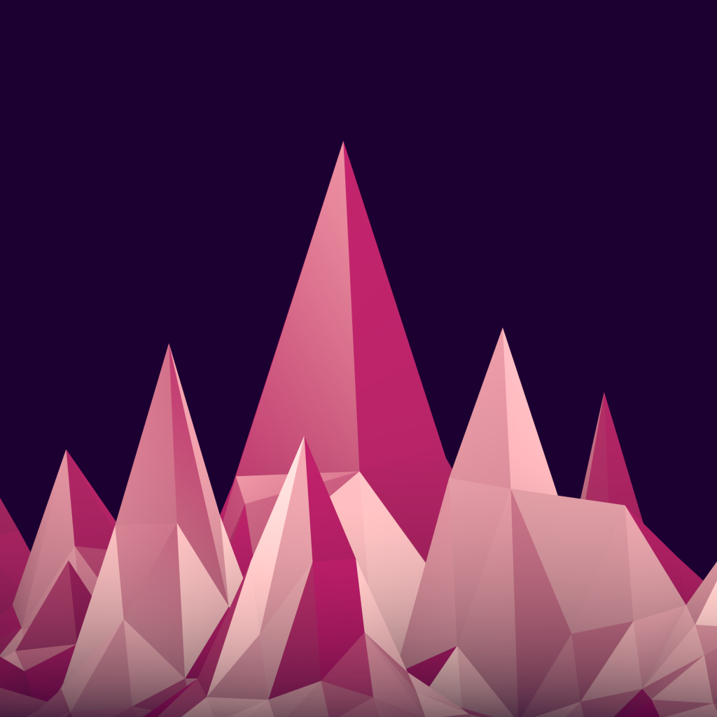 Розовые горы, 3Д графика