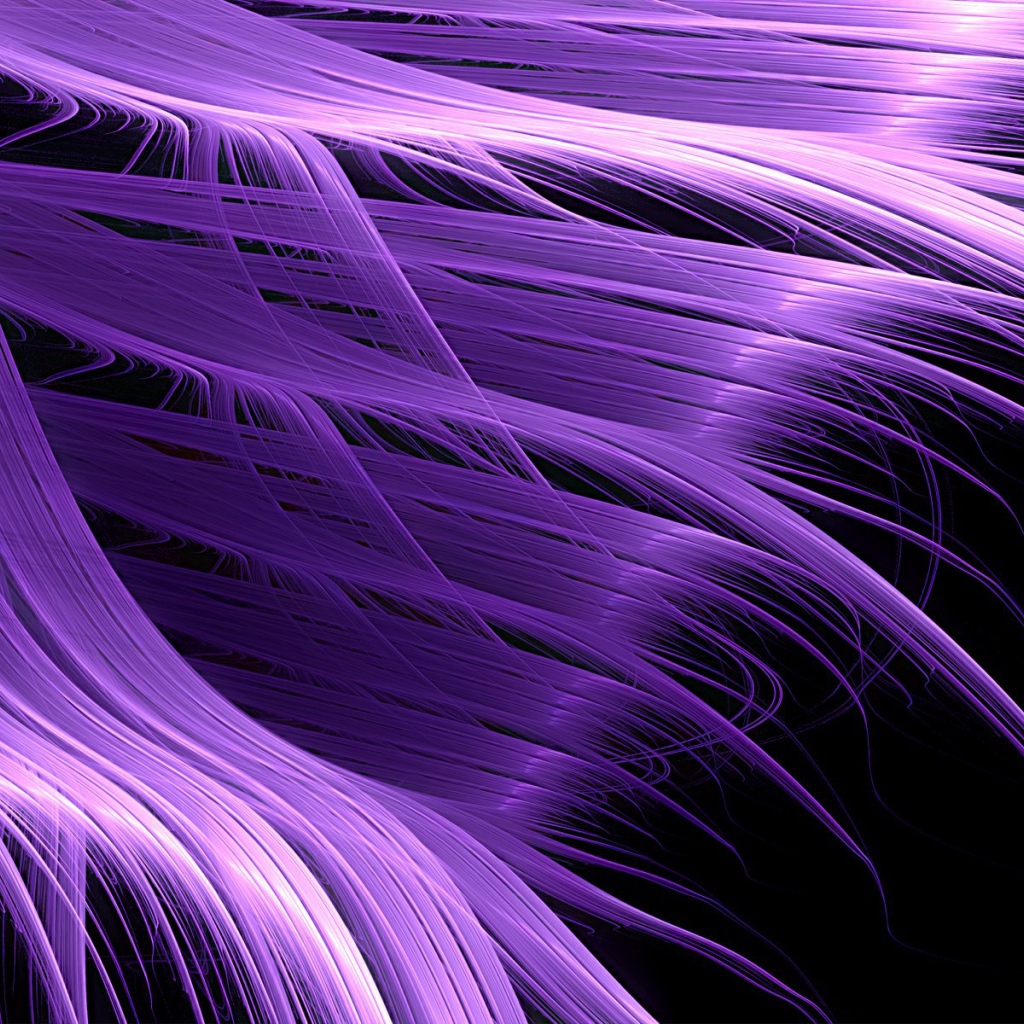 Фиолетовые абстрактные волны