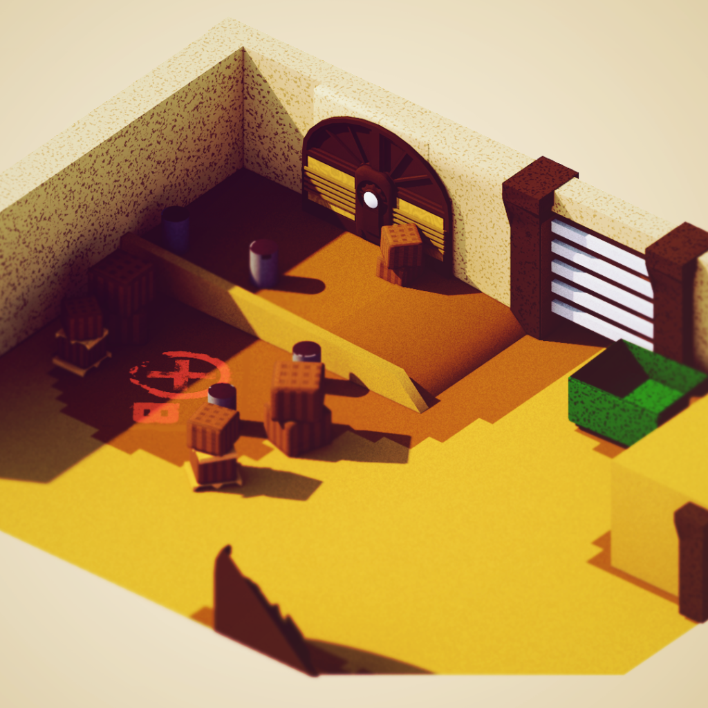 Комната в игре, 3Д графика