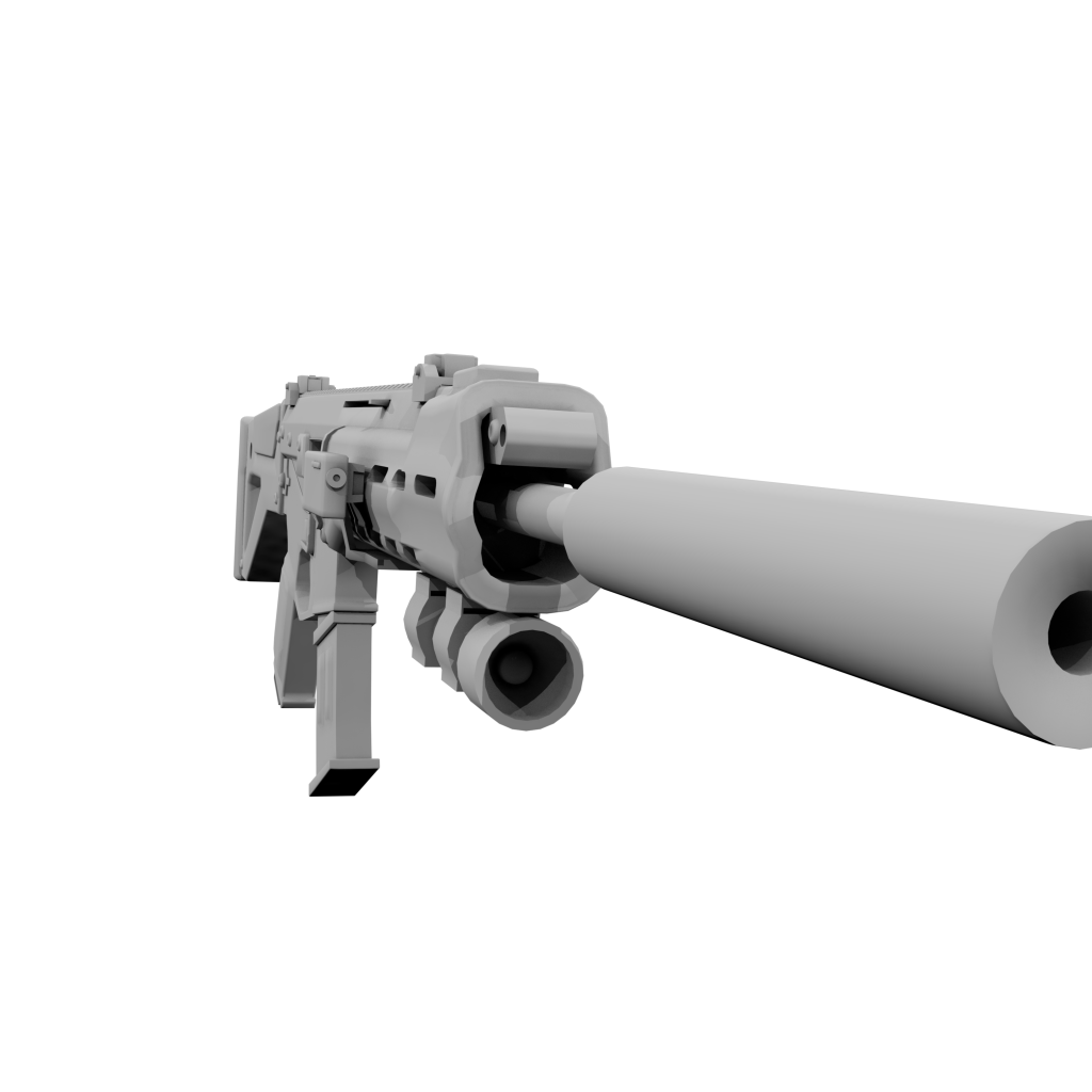 Снайперская винтовка, 3Д модель