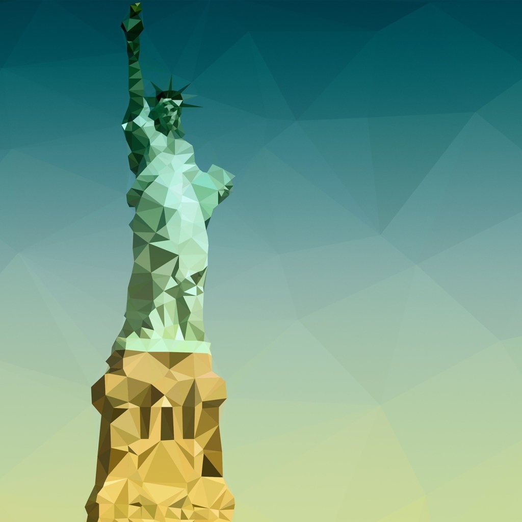 Статуя Свободы, 3-Д графика