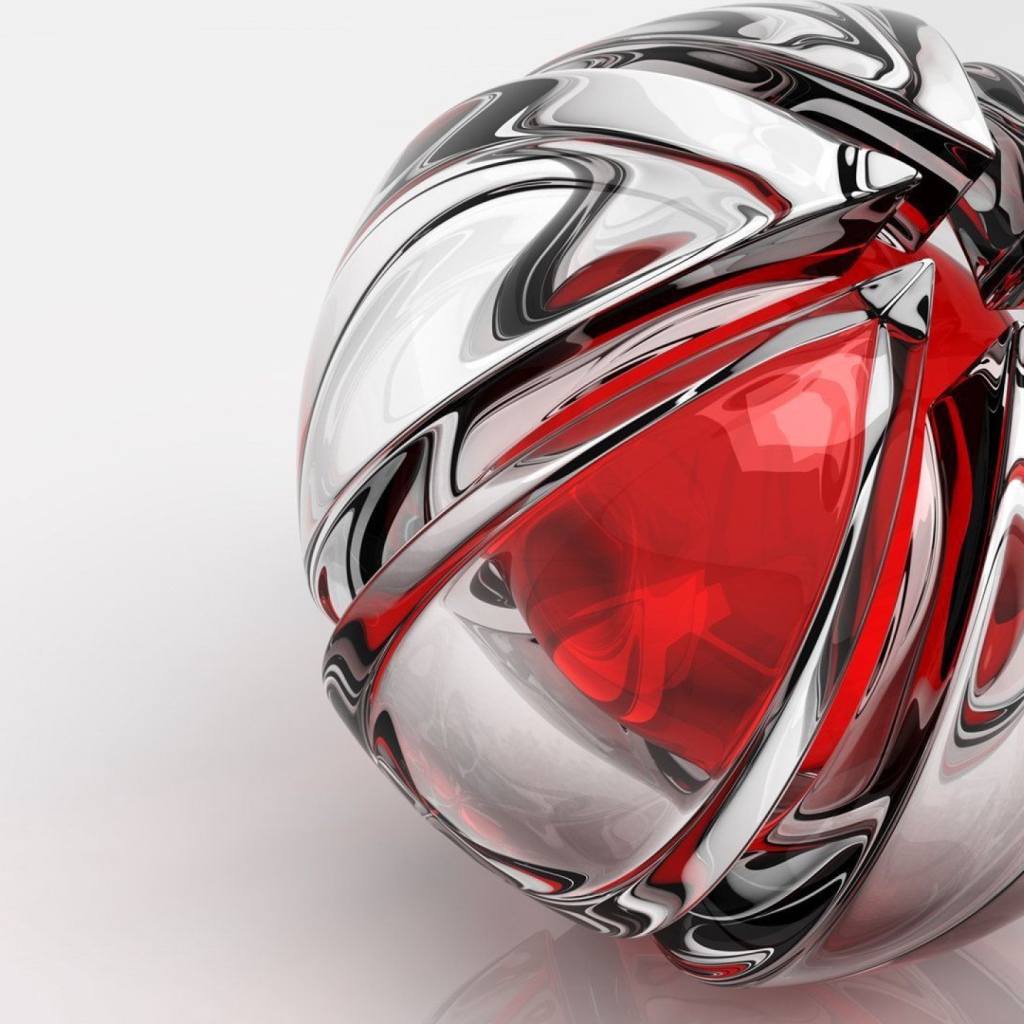 Шар из металла состоящий из долек