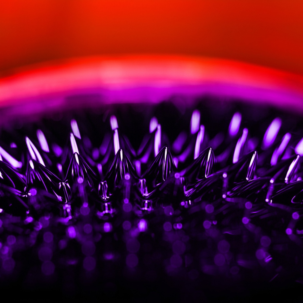 Щетинки ферромагнитной жидкости