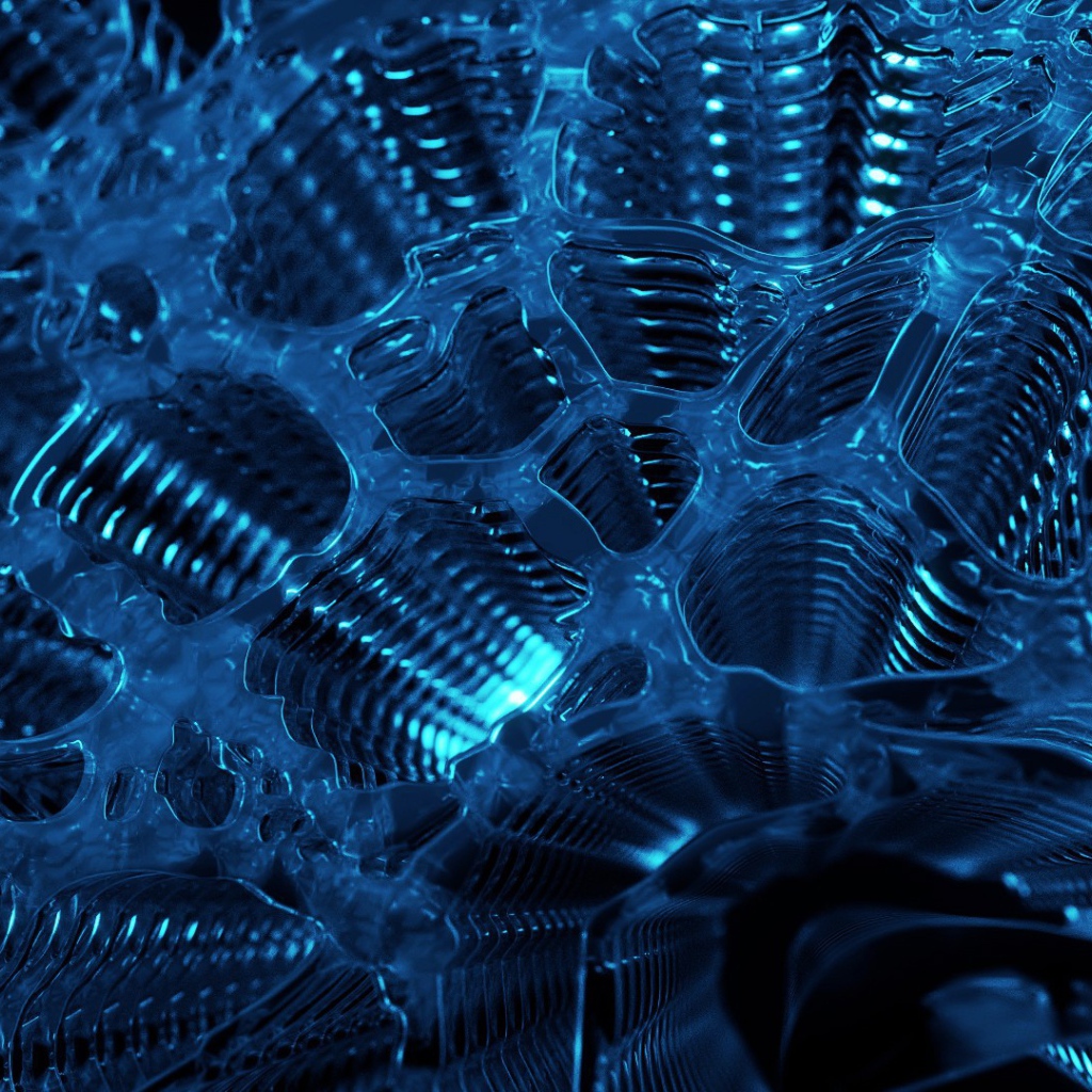 Объемная структура из льда