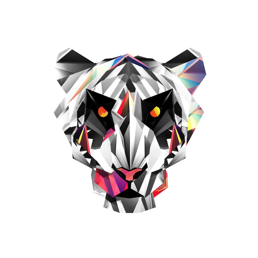 Белый тигр, 3-Д графика