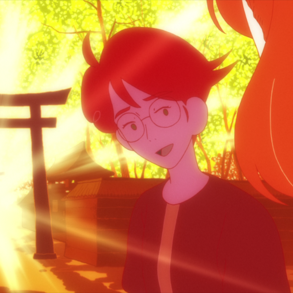 Акаши из аниме The Tatami Galaxy