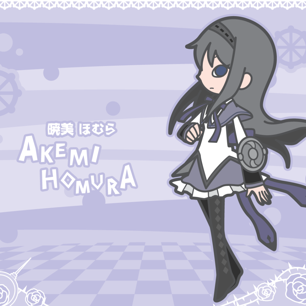 Акеми Хомура из аниме Девочка-волшебница Мадока