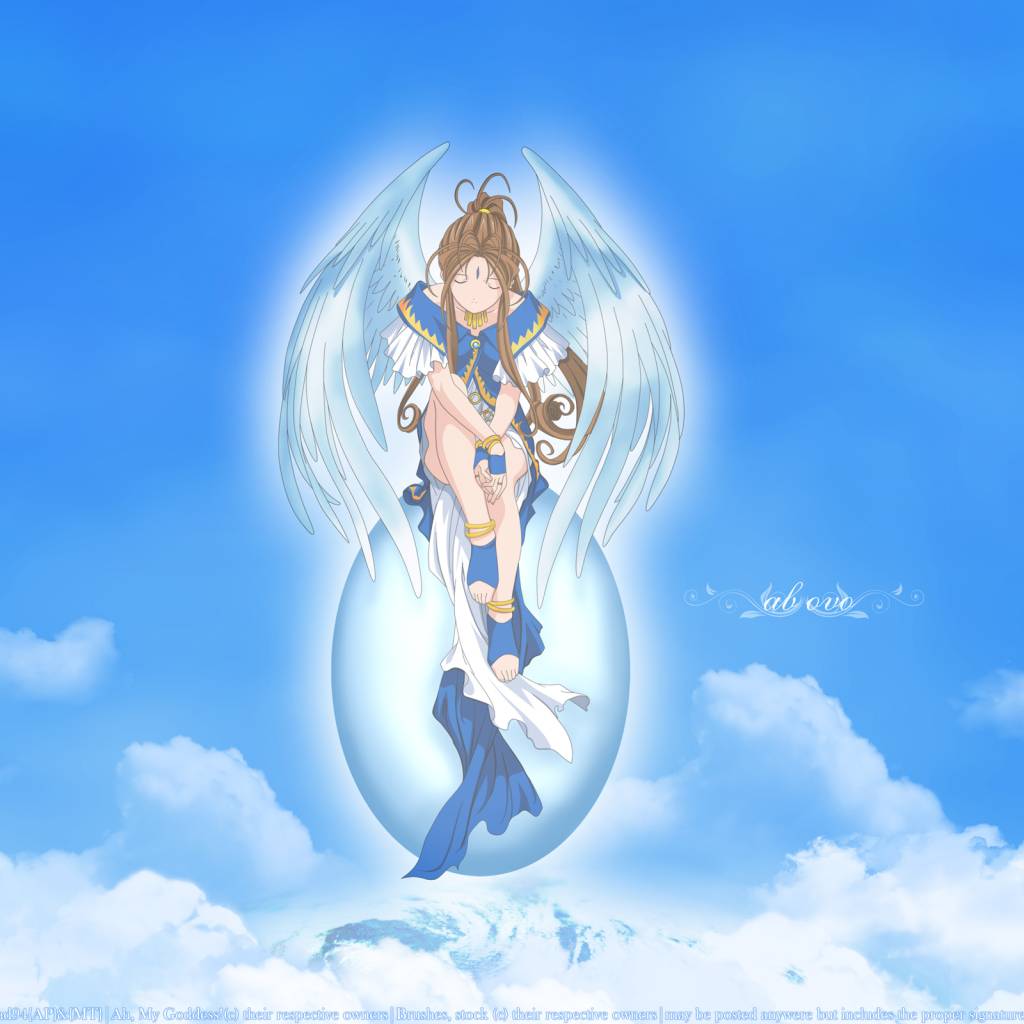 Ангел в небе, аниме Belldandy