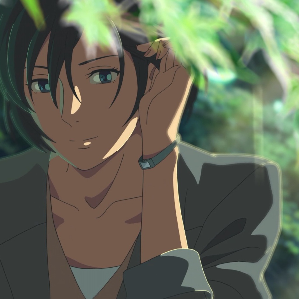 Персонаж аниме Сад изящных слов