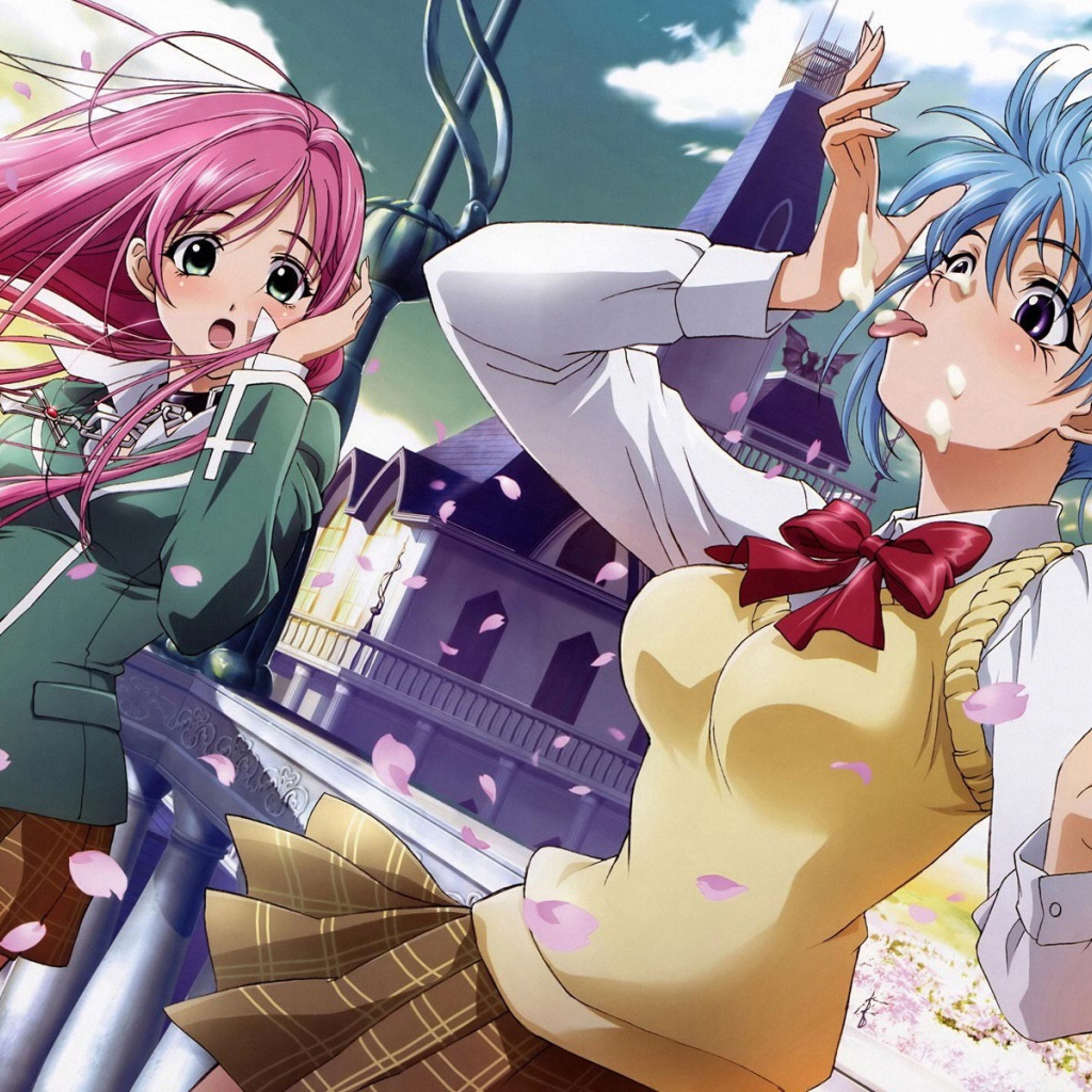 Персонажи аниме Крестик + Вампир