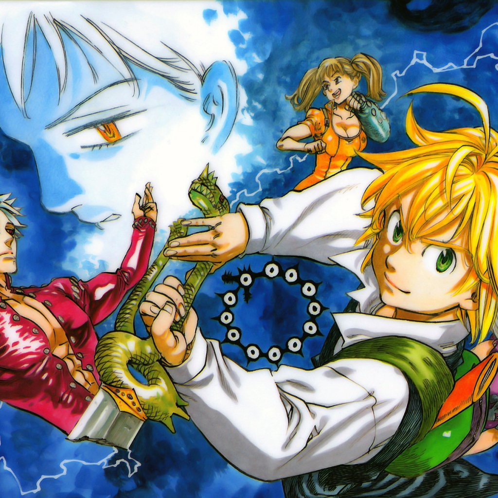 Персонажи аниме Nanatsu no Taizai