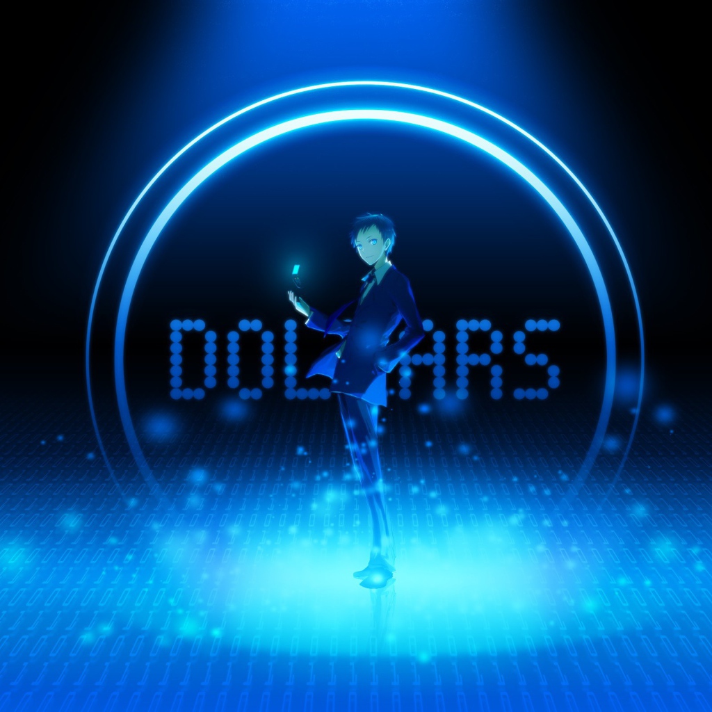 Аниме Дюрарара!!, голубой фон