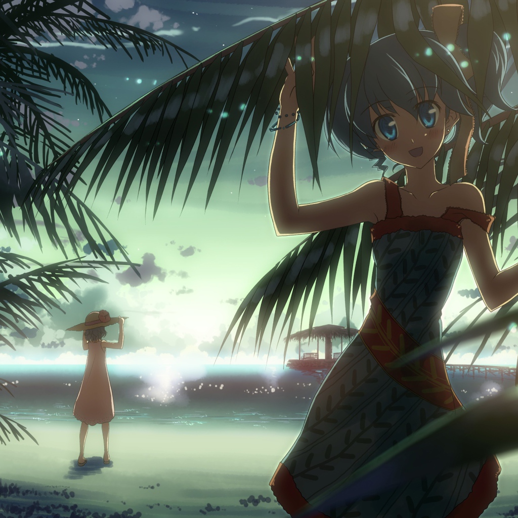 Девушка аниме DJ Max