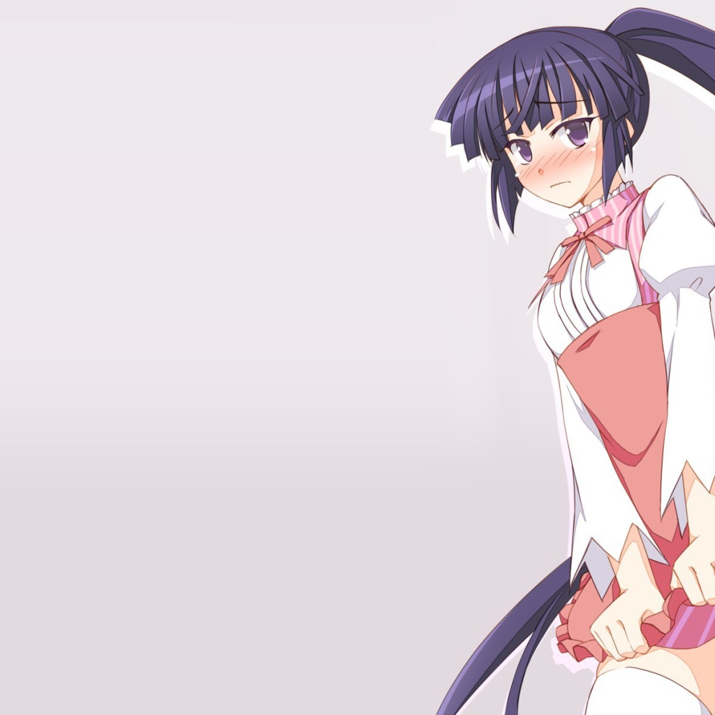 Девушка аниме Лог Горизонт