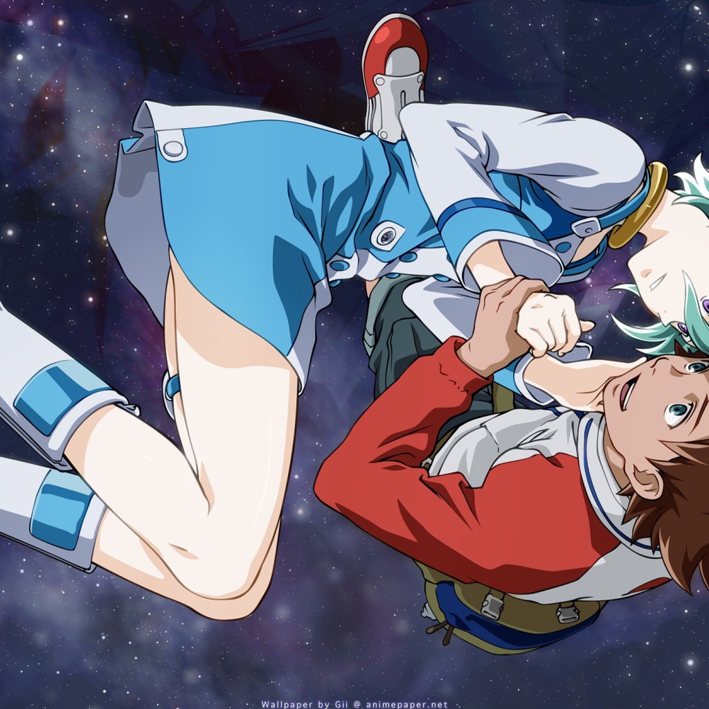 Аниме персонажи в невесомости, Eureka Seven