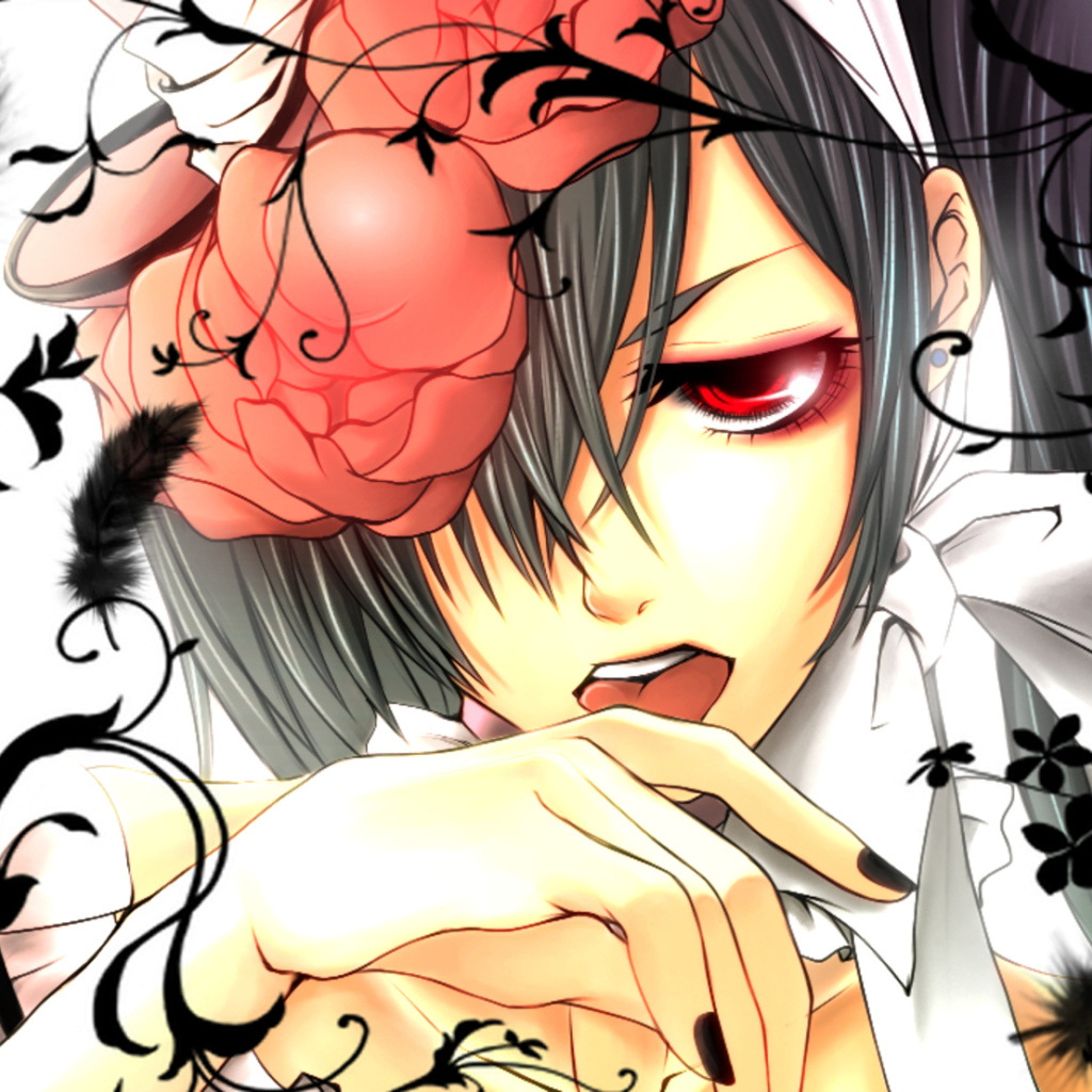 Аниме девушка Black Butler