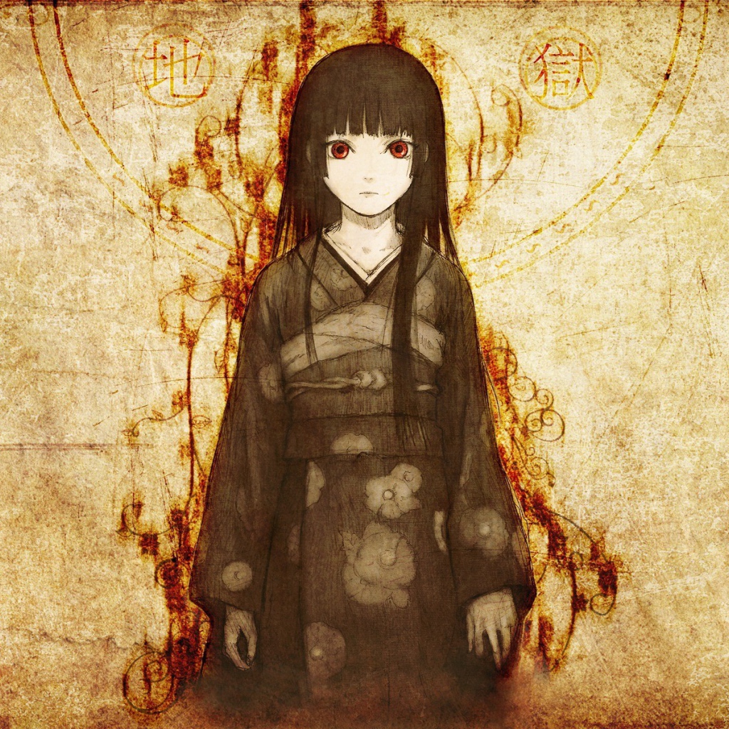 Девушка аниме Энма Ай