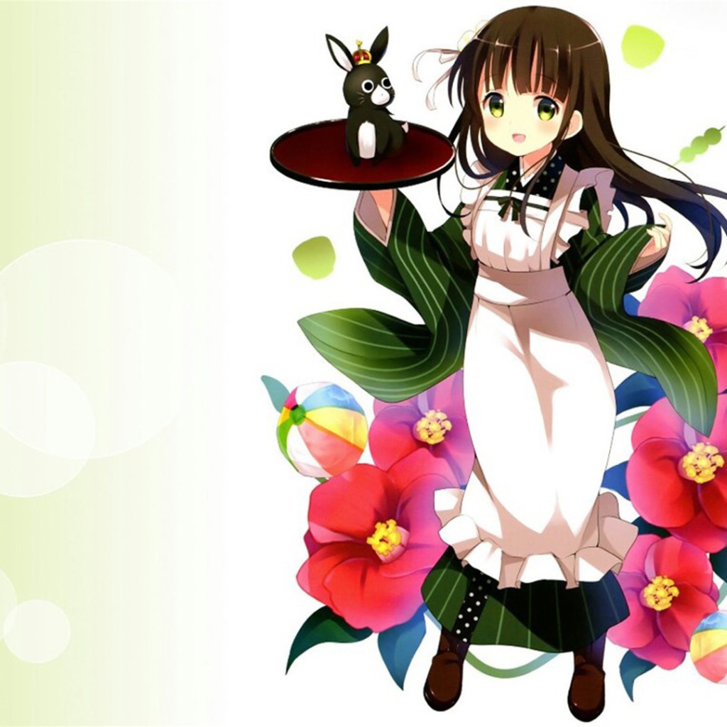 Девочка аниме Ужиматцу Чуа