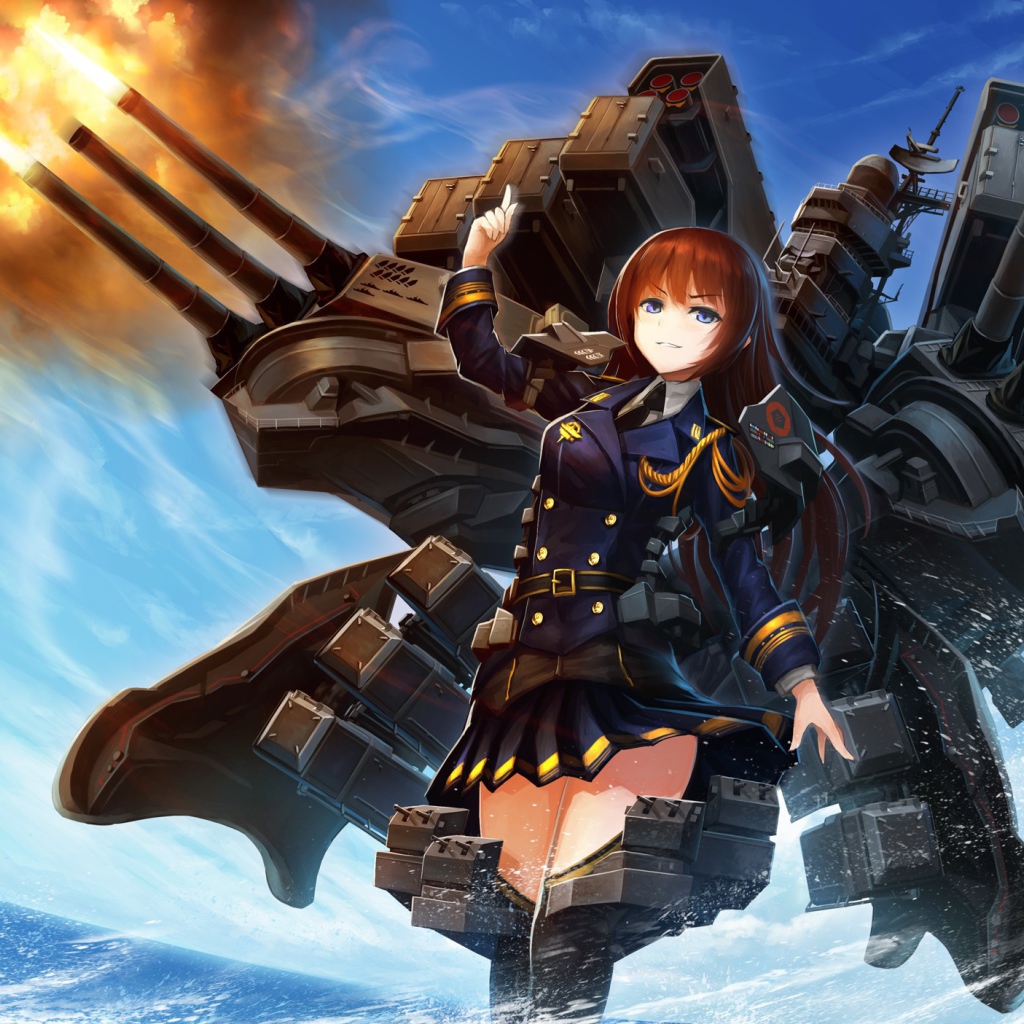 Девушка аниме командует боевым роботом, Kantai Collection
