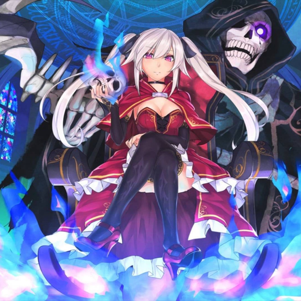 Аниме девушка владыка смерти