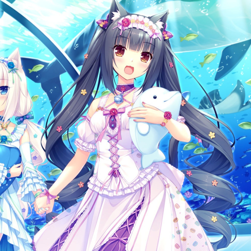 Девушки аниме в океанариуме, Neko Para