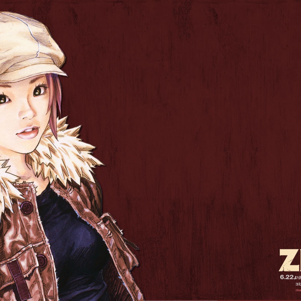 Девушка аниме из манги Зетман