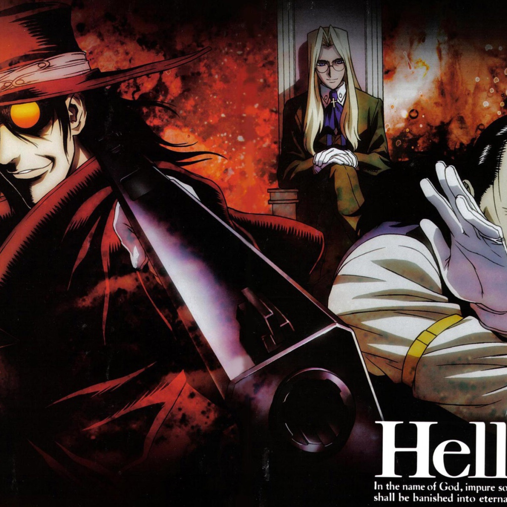 Аниме сериал Hellsing