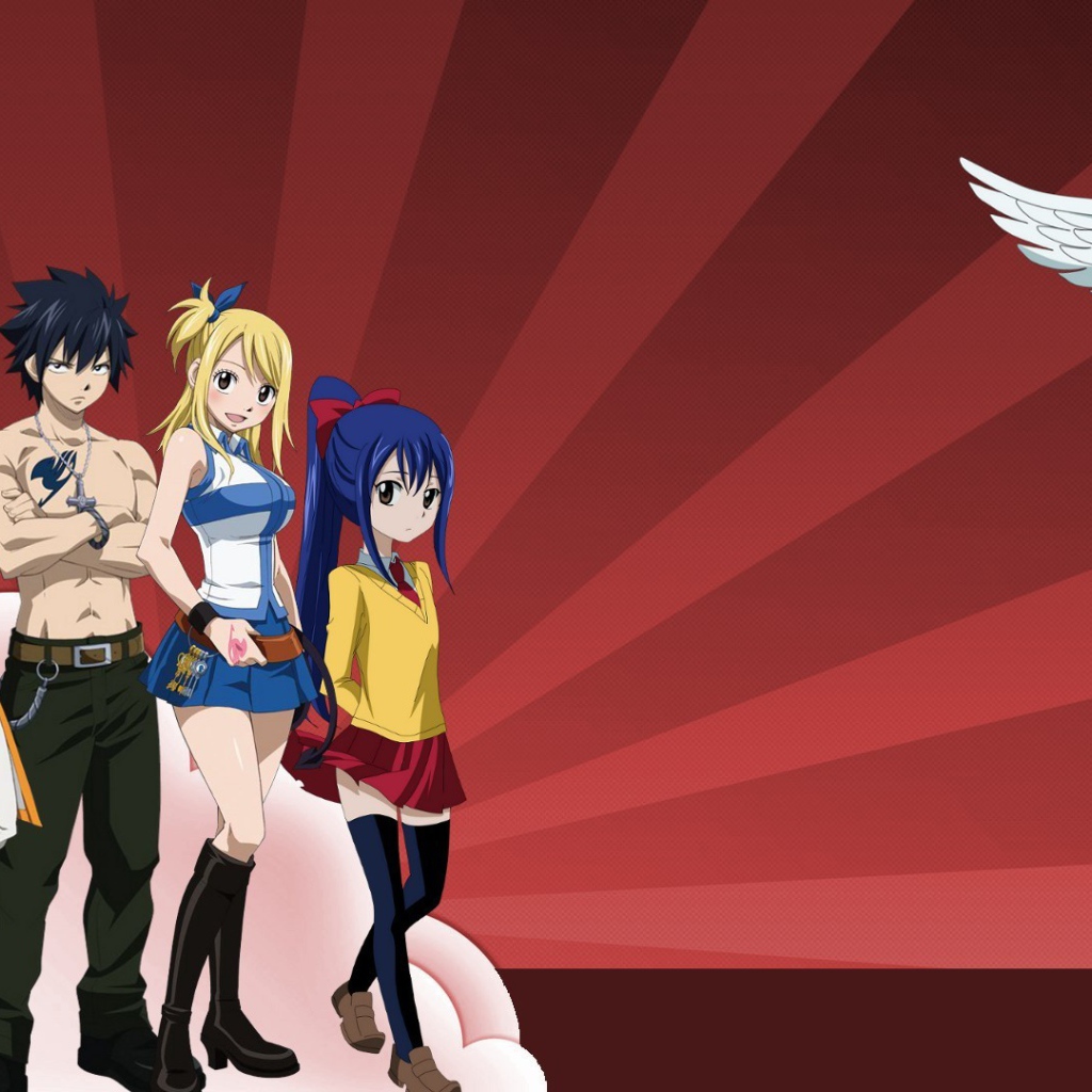 Аниме сериал Сказка о хвосте феи