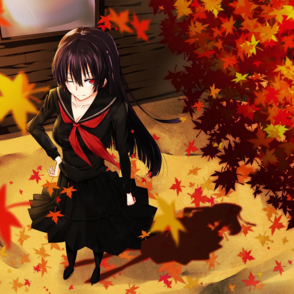 Осень в аниме Сумеречная дева и амнезия