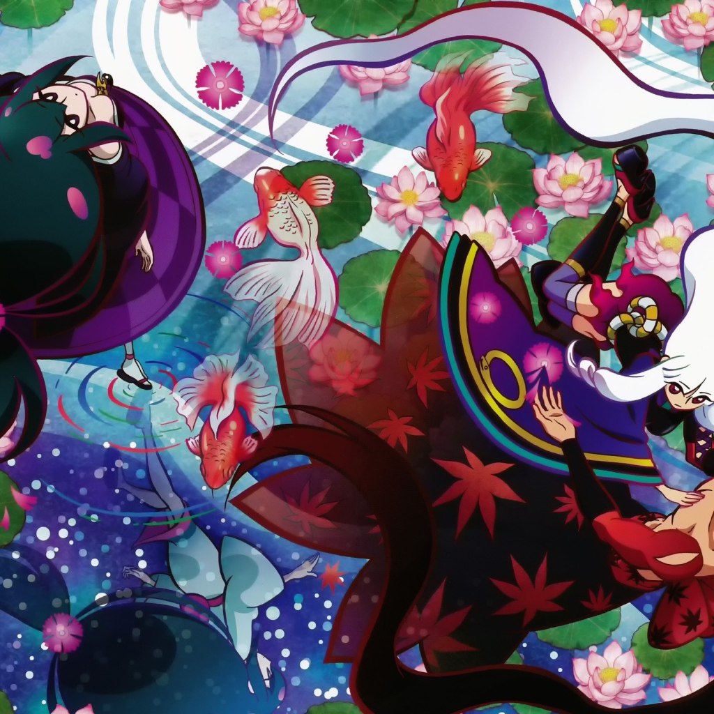 Красивое аниме Katanagatari