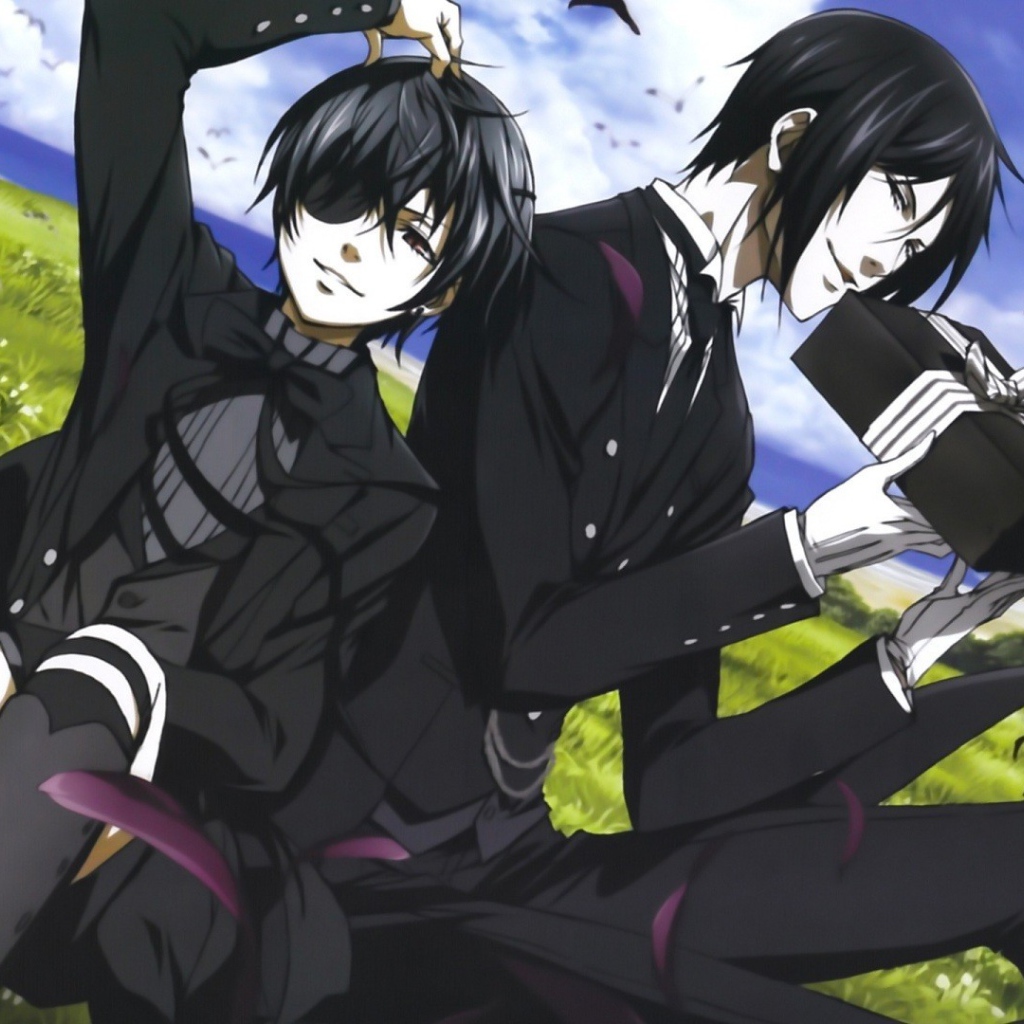 Черные герои манги Black Butler