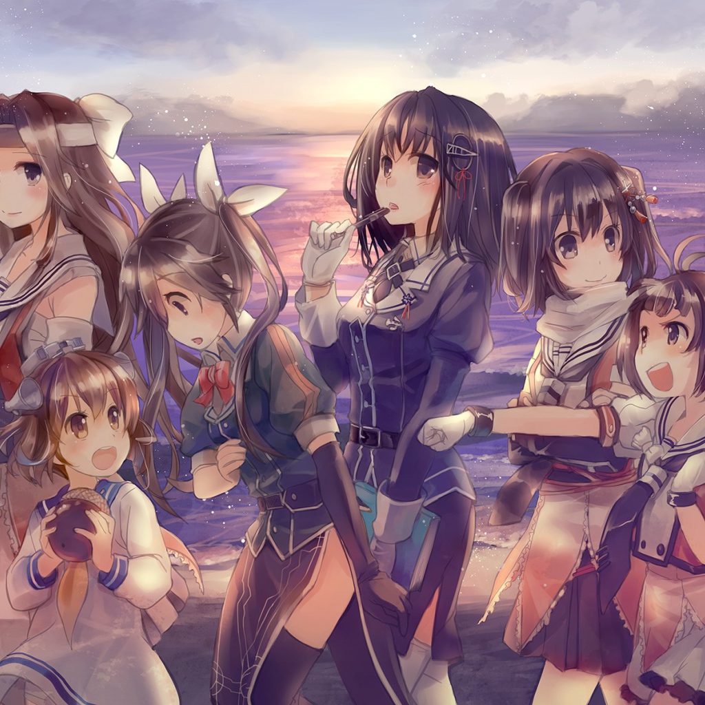 Персонажи аниме Kantai Collection