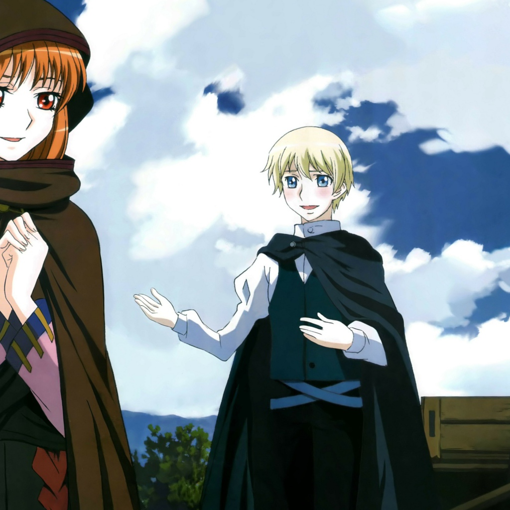 Персонажи аниме Волчица и пряности