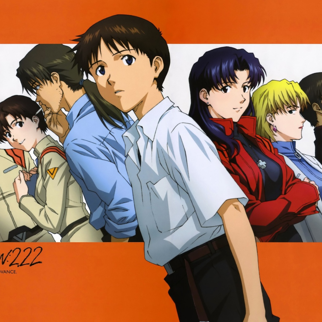 Персонажи аниме Evangelion 222