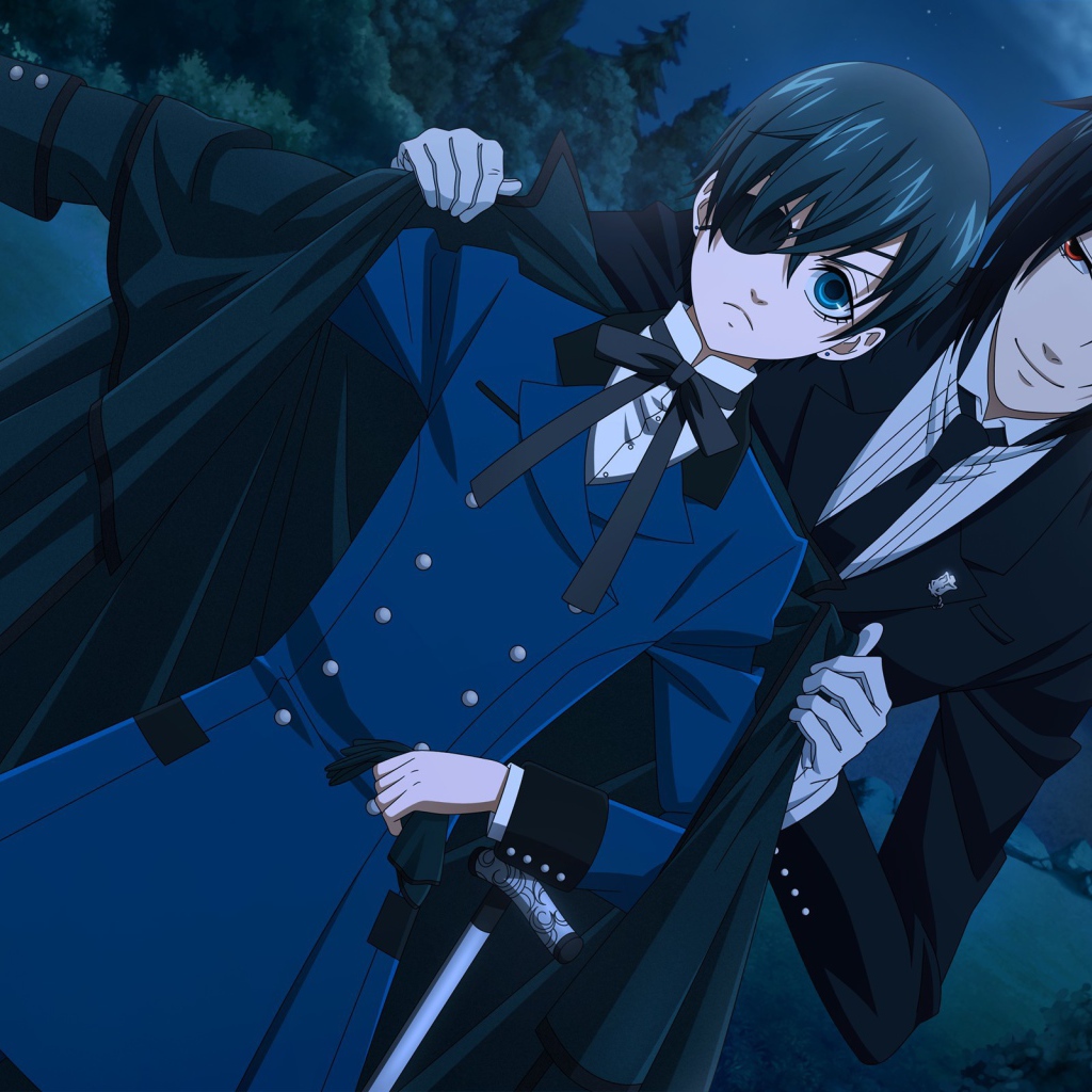 Пара из аниме Демон-дворецкий