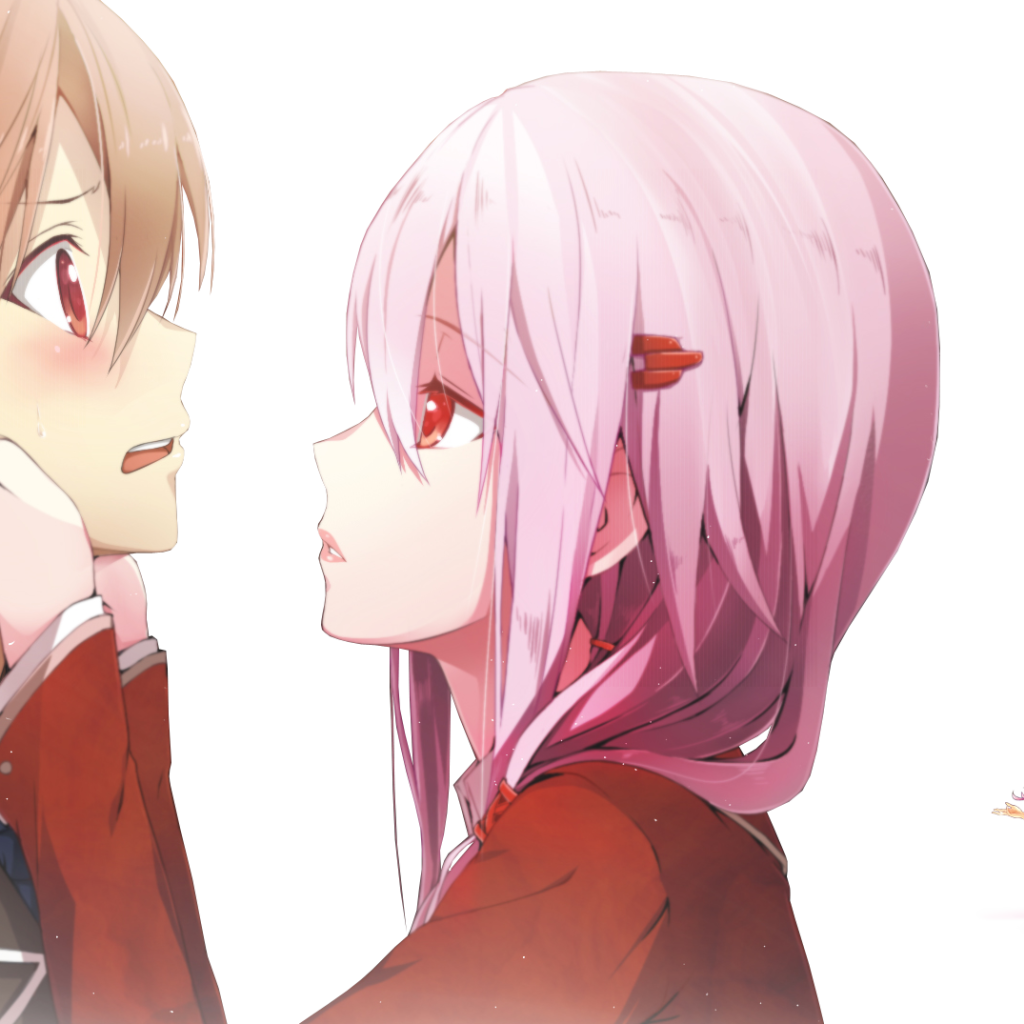 Влюбленная пара в аниме Корона грешника