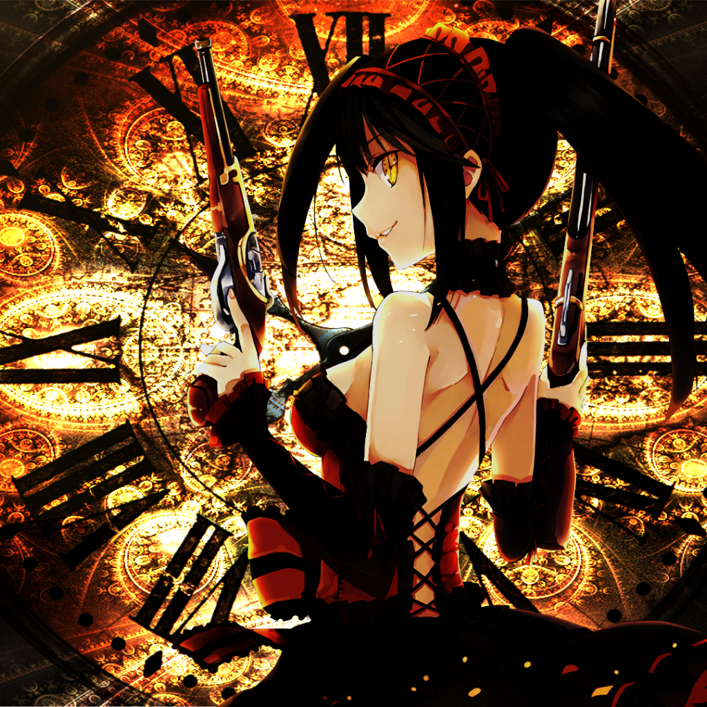 Опасная девушка из аниме Date A Live