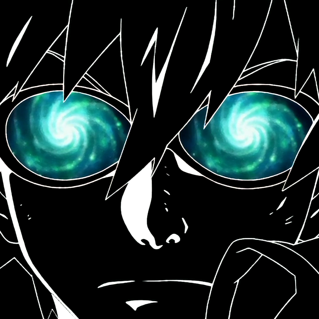 Глаза персонажа аниме Тэнгэн Топпа Гуррен-Лаганн