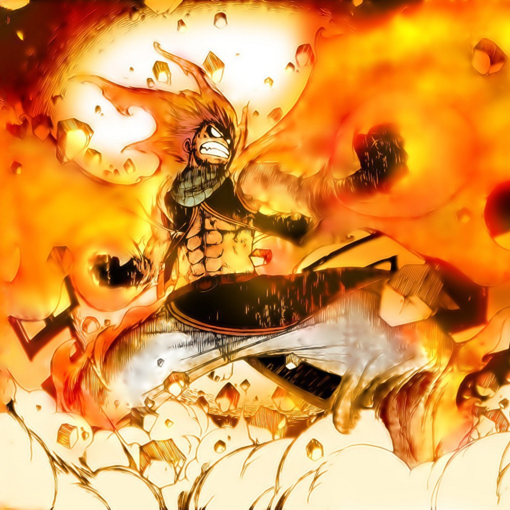 Огненный демон в аниме Сказка о хвосте феи