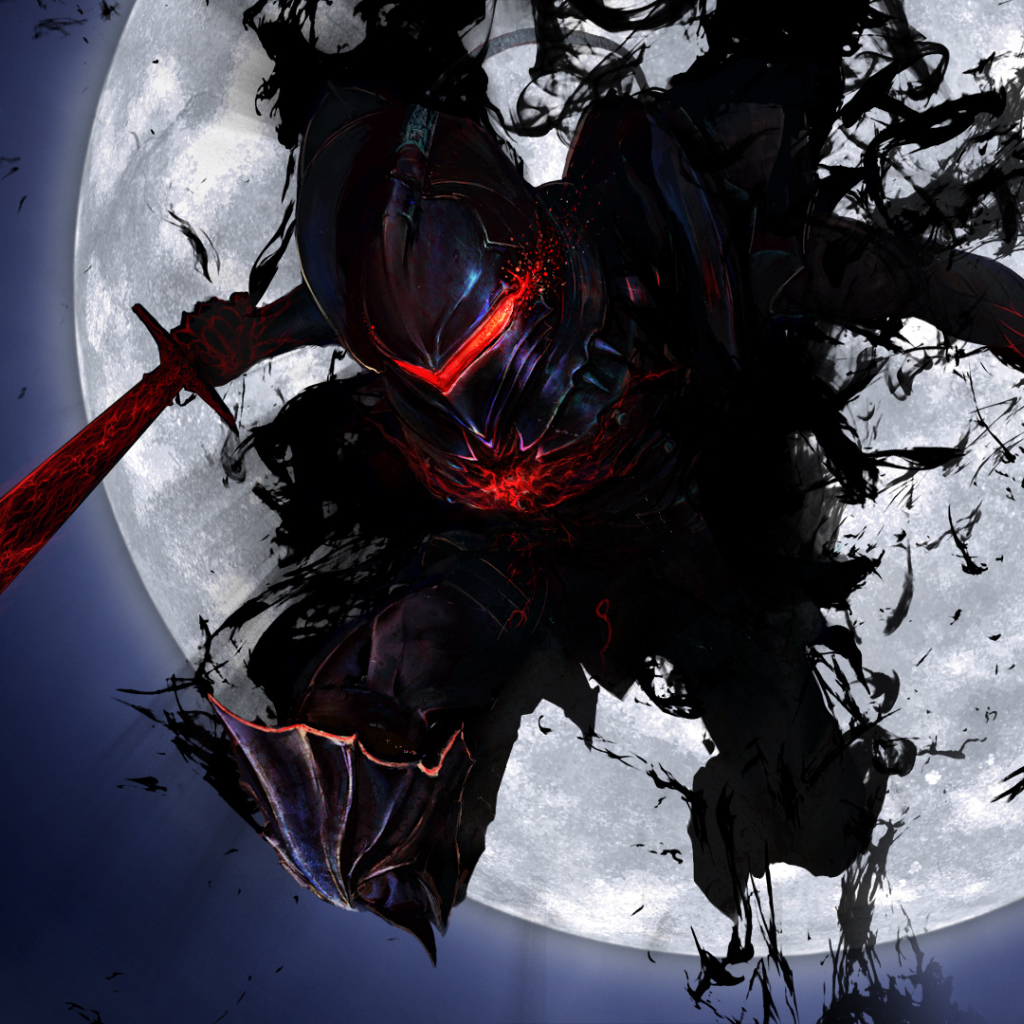 Грозный воин в аниме Fate-Zero