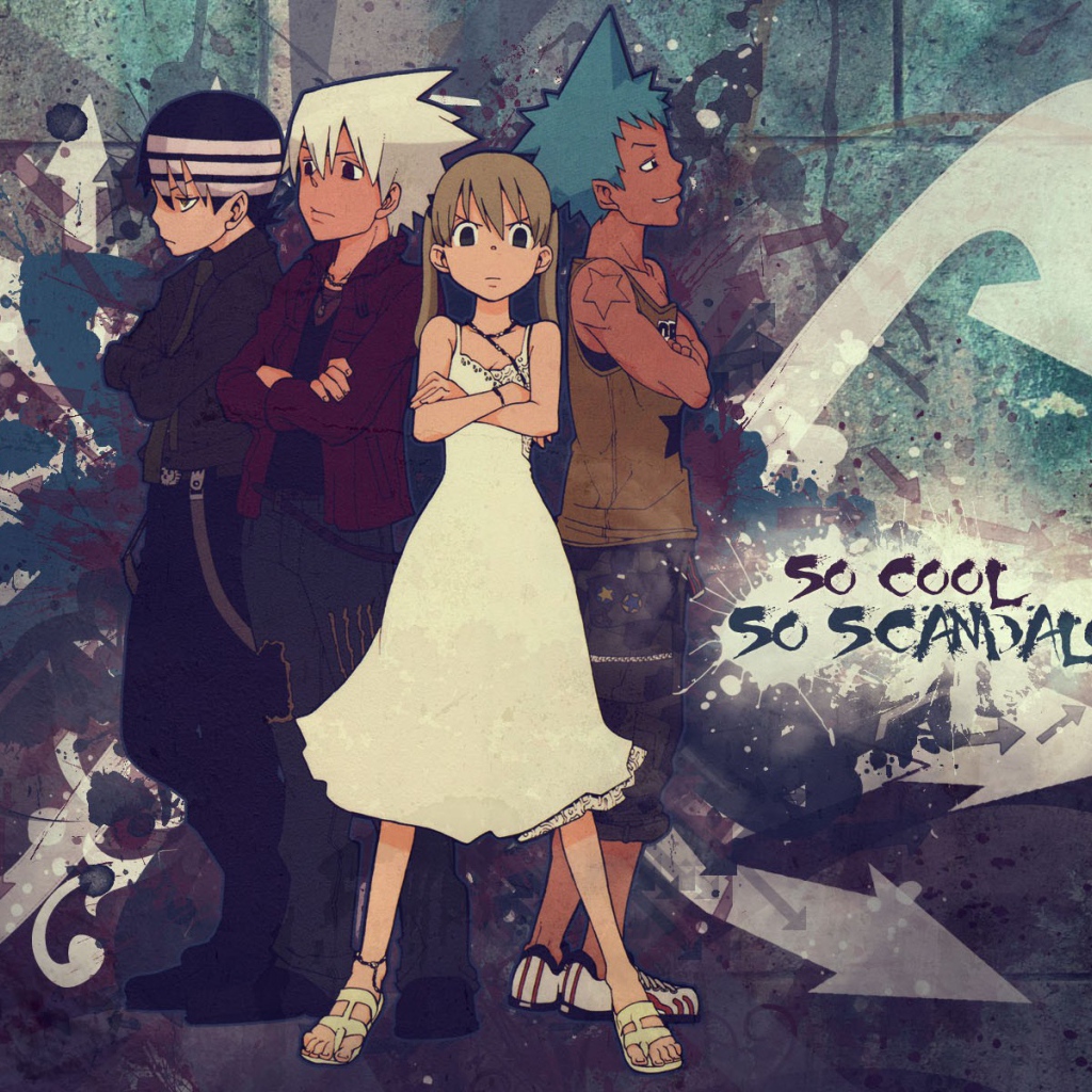 Друзья из аниме Пожиратель душ