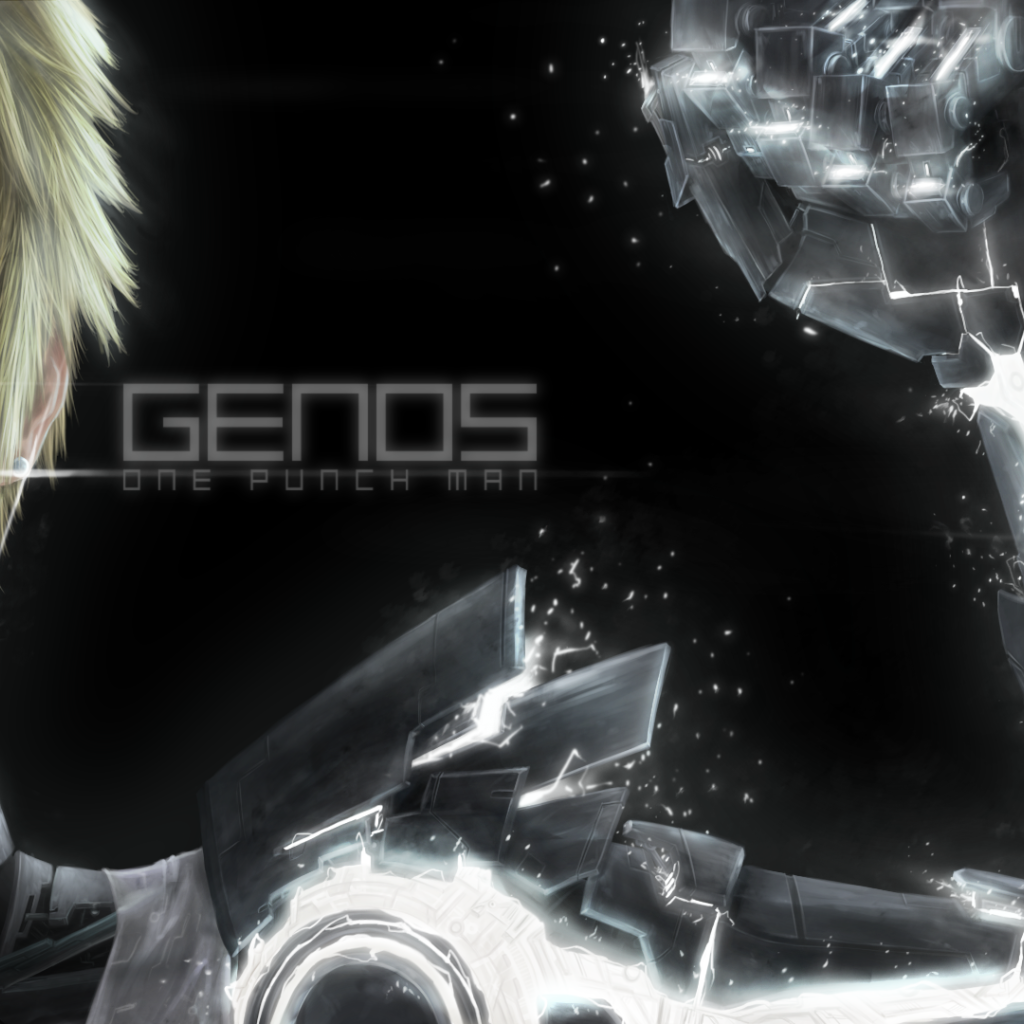 Генос из аниме Ванпанчмен