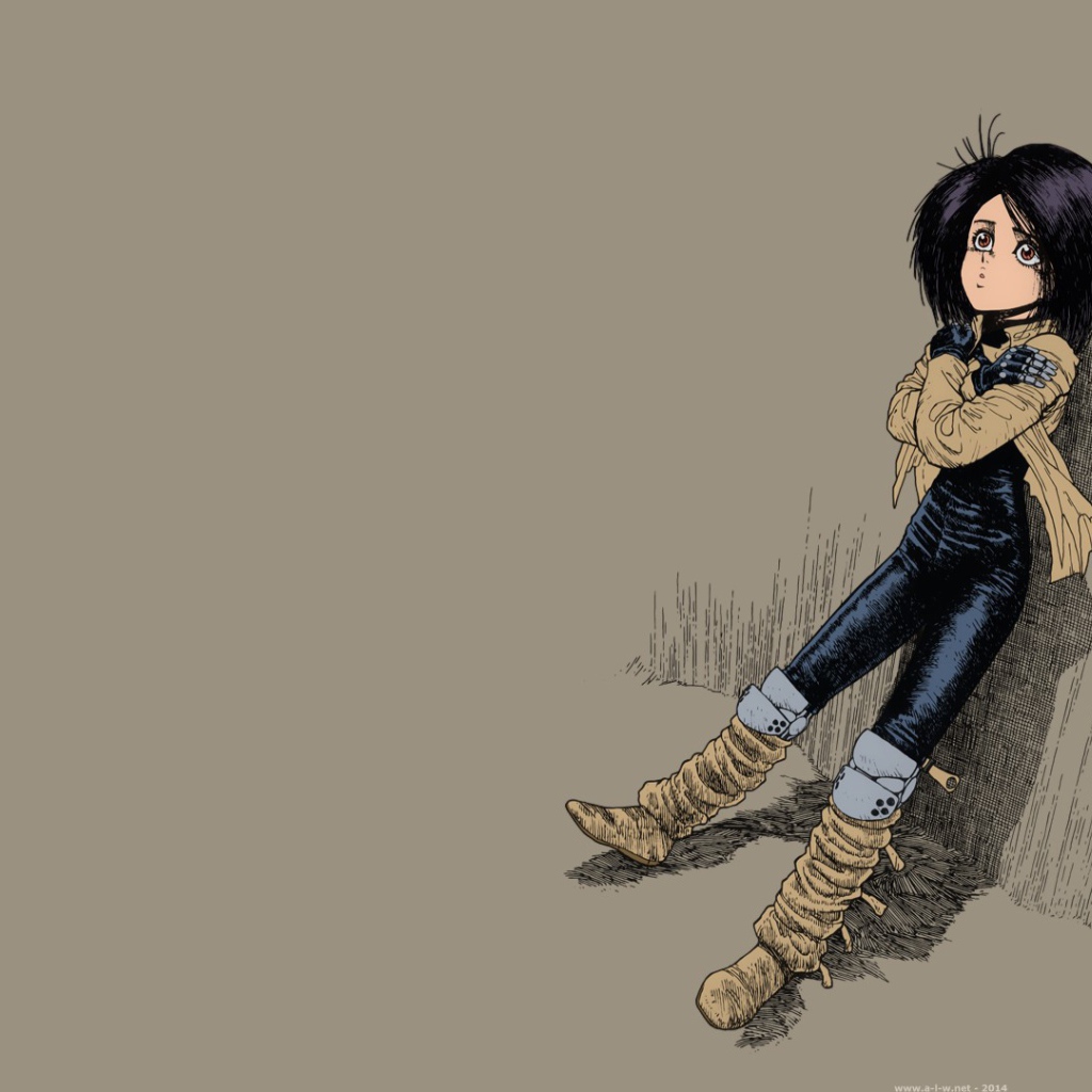 Галли из аниме Battle Angel Alita