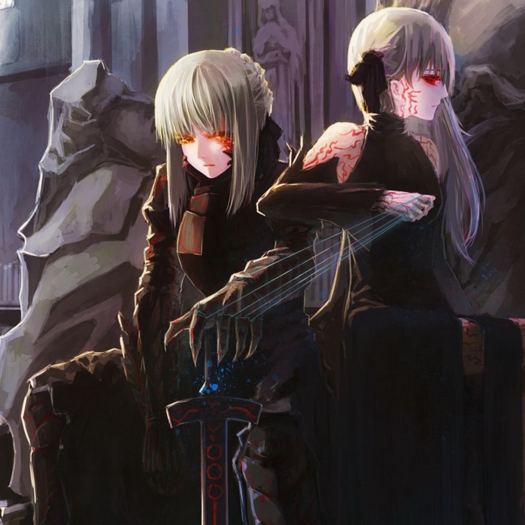 Девушки из аниме Fate-Zero