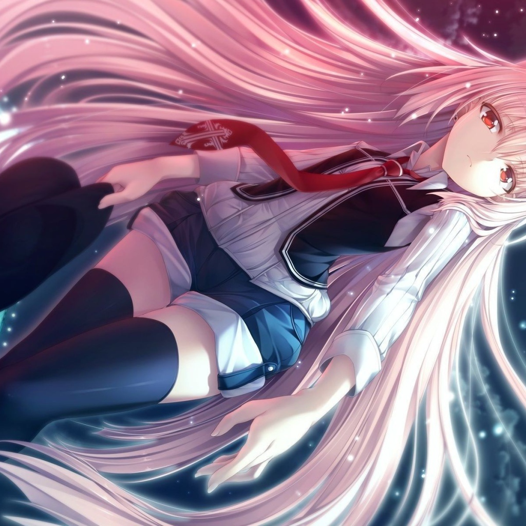 Девушка из аниме Gleam Garden no Shoujo