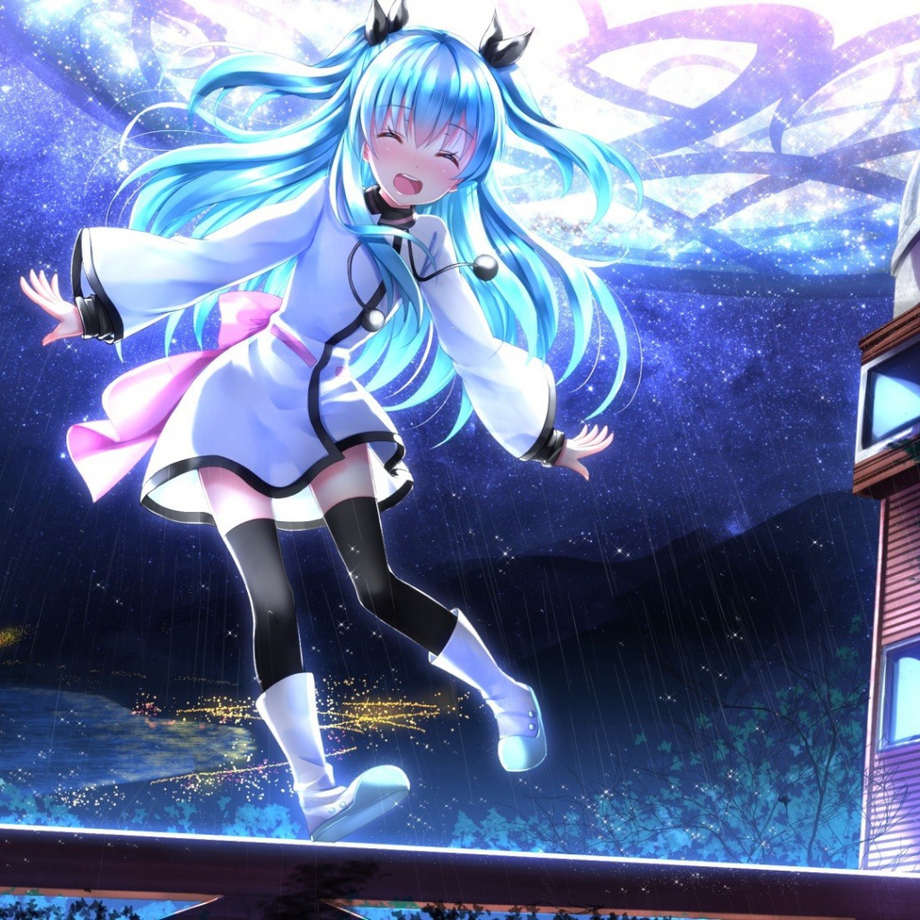 Девушка из аниме Метод Небес